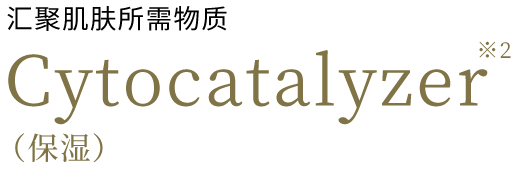 肌が求める素材を凝縮 チトカタライザー(保湿)