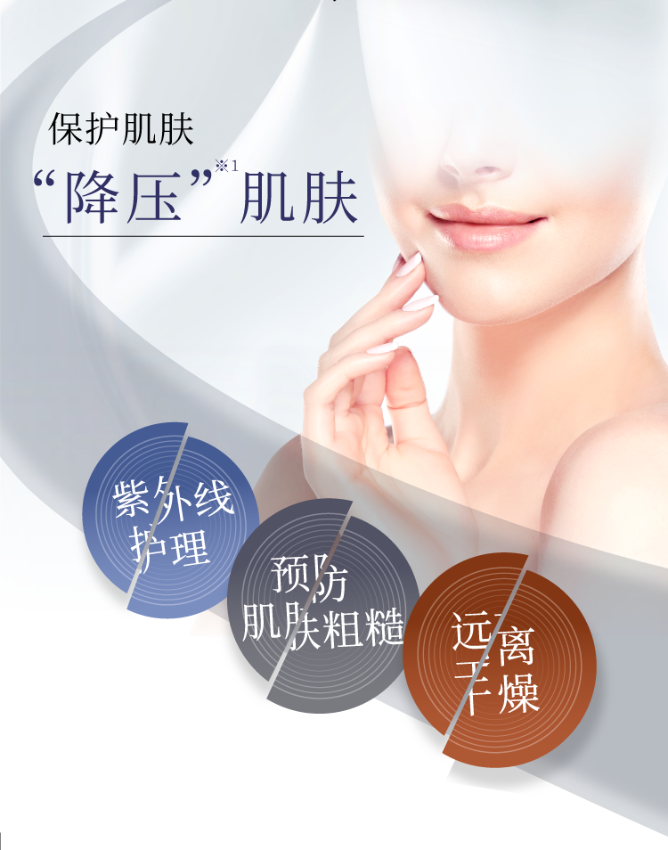 肌を守る ストレス※１ケア