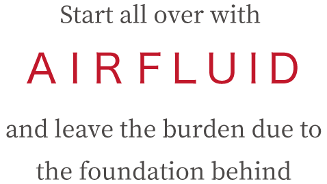 Start all over with AIRFLUID