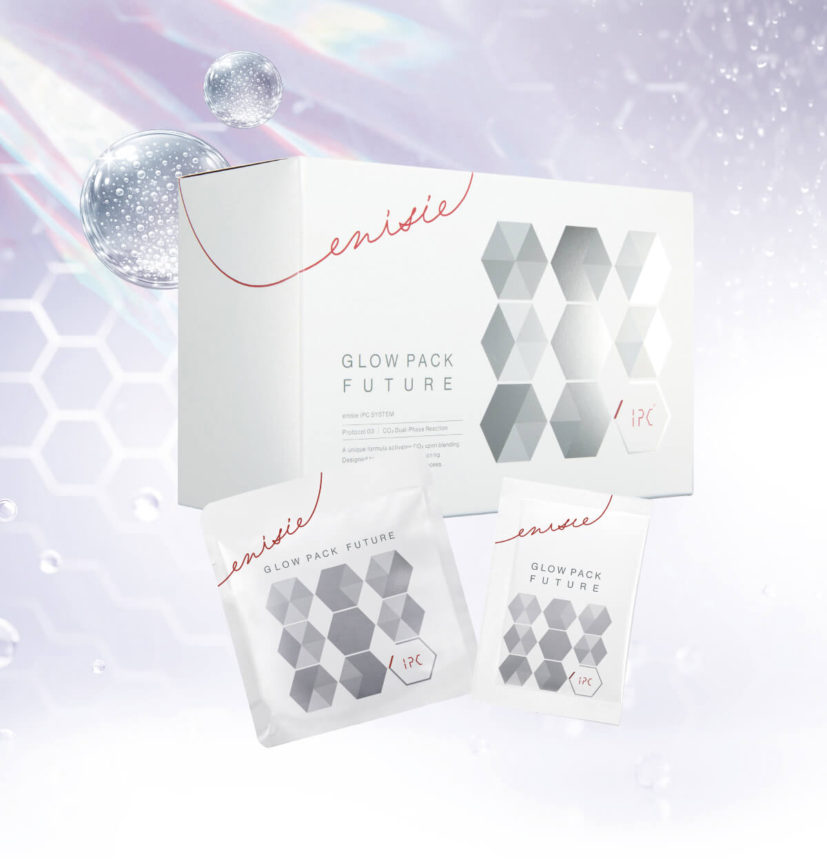 肌を希望で満たしていく 「未来」という名にふさわしいiPSFⓇ※配合の炭酸ガスパック